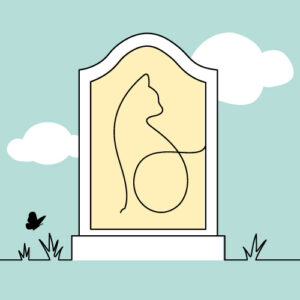 enterrer son chat jardin cimetière